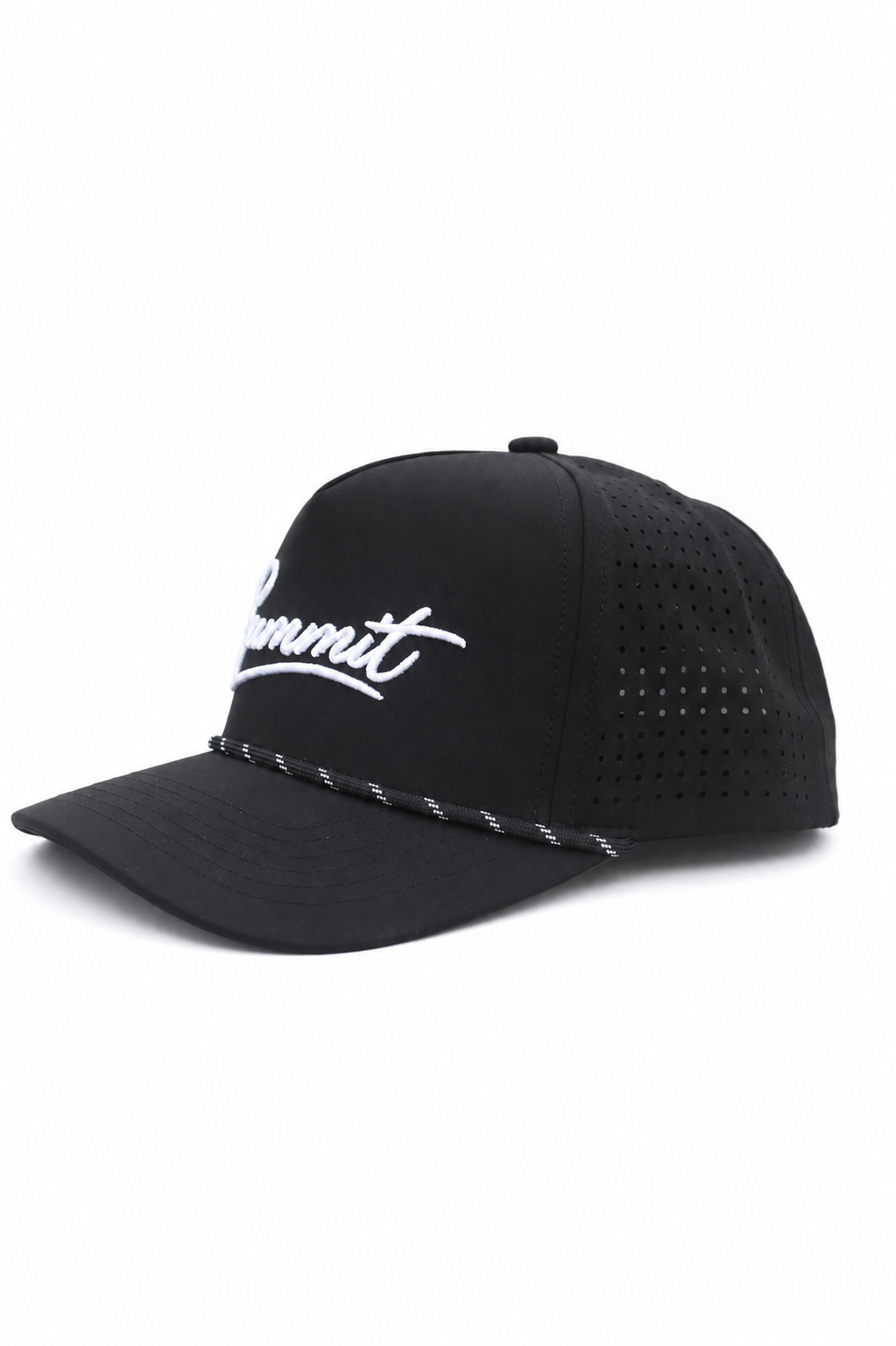 Black Summit Golf Apparel rope golf hat